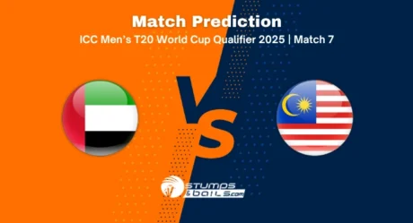 UAE vs Malaysia Match Prediction, ICC Men’s T20 World Cup Qualifier Match 7