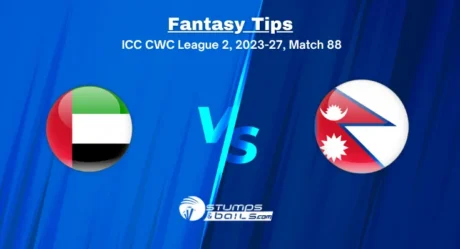 UAE vs Nepal Fantasy Picks ICC CWC League 2 2025 Match 88 Fantasy Cricket Picks