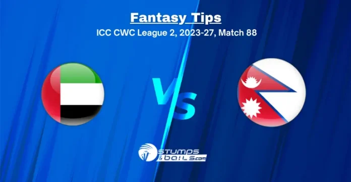 UAE vs NEP Fantasy Picks