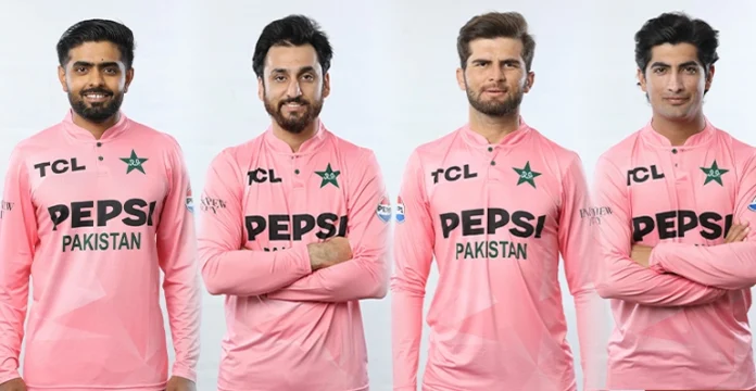 Pakistan players wearing pink jersey for first T20I vs South Africa