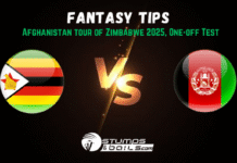 Zimbabwe vs Afghanistan Dream11 Prediction One-off Test Afghanistan tour of Zimbabwe 2025 Fantasy Cricket Picks ZIM vs AFG Fantasy Tips
