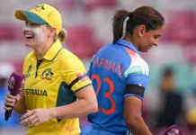 India, Australia Players Wear Black Armbands in World Cup Semifinal India Australia players black armbands World Cup 2025