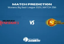 Melbourne Renegades Women vs Perth Scorchers Women 25th Match prediction for Women’s Big Bash League 2025 WBBL 2025 MR‑W vs PS‑W key players and pitch report