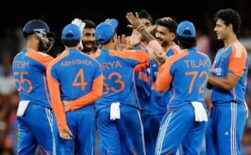 India Clinch T20I Series in Rain-Hit Finale: Abhishek Sharma Shines as Player of the Series AUS vs IND 5th Match Highlights
