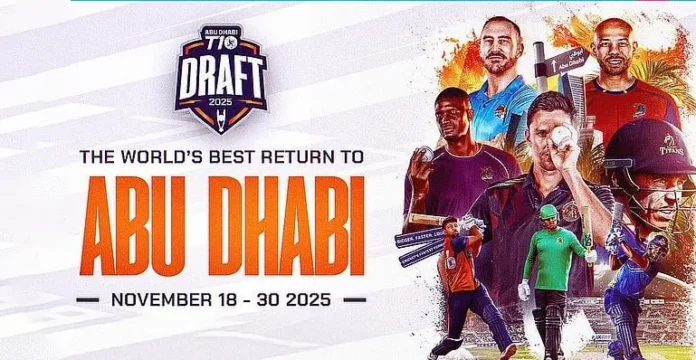 Abu Dhabi T10 League 2025: Live Streaming & Broadcast Guide for India, USA, UK & More Abu Dhabi T10 League 2025 live streaming and broadcast guide