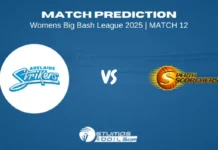 Adelaide Strikers Women vs Perth Scorchers Women 12th Match prediction of Women’s Big Bash League 2025 AS-W vs PS-W 12th Match Prediction WBBL 2025