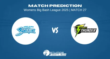 Adelaide Strikers Women vs Sydney Thunder Women 27th Match prediction for Women’s Big Bash League 2025
