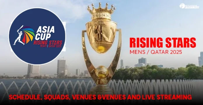 Asia Cup Rising Stars 2025 full schedule and squads
