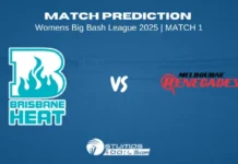 BH-W vs MR-W Match Prediction – Who Will Win Today’s WBBL 2025 Opener Between Brisbane Heat Women and Melbourne Renegades Women? BH-W vs MR-W Match Prediction 1st Match
