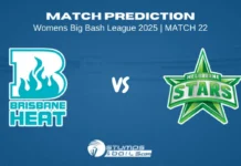 Brisbane Heat Women vs Melbourne Stars Women – 22nd Match Prediction, WBBL 2025 BH-W vs MS-W 22nd Match Prediction