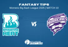 Brisbane Heat Women vs Hobart Hurricanes Women Fantasy Tips of 10th Match Women’s Big Bash League 2025 BH-W vs HH-W 10th Fantasy Tips WBBL 2025