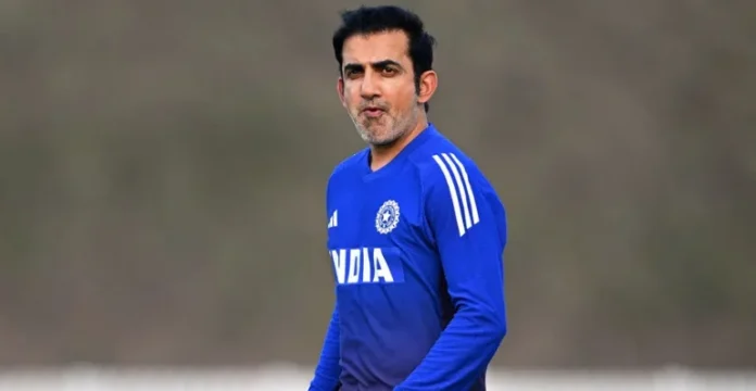 Gautam Gambhir Test coaching record