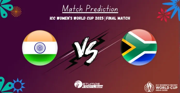 IND W vs SA W Final Match Prediction