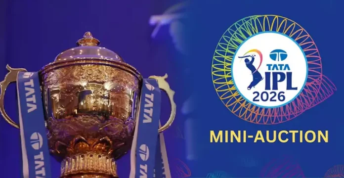 IPL 2026 Mini Auction Rules and Complete Details