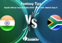India vs South Africa Fantasy Tips 2nd Test Match Day 5 of South Africa tour of India 2025 IND vs SA Fantasy Tips for 2nd Test Day 5 – Best player picks and predictions