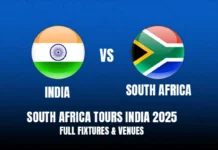India vs South Africa Schedule: Full Fixtures & Venues For South Africa tour Of India 2025 IND vs SA 2025 Schedule full match fixtures and venues