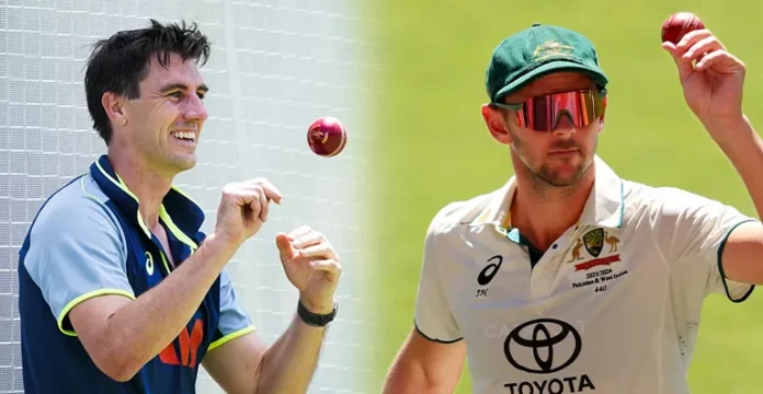 Hazlewood Back in Training as Cummins Ramps Up Pink-Ball Preparation Ahead of Gabba Test Josh Hazlewood return training