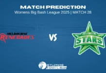 WBBL 2025: Match 28 – Melbourne Renegades Women vs Melbourne Stars Women Prediction MR W vs MS W Match 28 Prediction