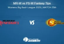 Melbourne Renegades Women vs Perth Scorchers Women Fantasy Tips for 25th Match of Women’s Big Bash League2025 WBBL 2025 MR-W vs PS-W pitch report and key players