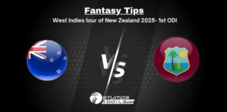New Zealand vs West Indies 1st ODI Fantasy Tips – West Indies Tour of New Zealand 2025 NZ vs WI 1st ODI Match Fantasy Tips
