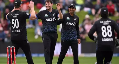 New Zealand Clinch Series with Commanding Win in 5th T20I Against West Indies
