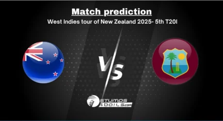 New Zealand vs West Indies 5th T20I Match Prediction West Indies tour of New Zealand