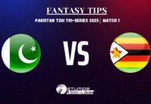Pakistan vs Zimbabwe fantasy tips for 1st Match of Pakistan T20I Tri-Series 2025 PAK vs ZIM Fantasy Tips for 1st Match Pakistan T20I Tri-Series 2025