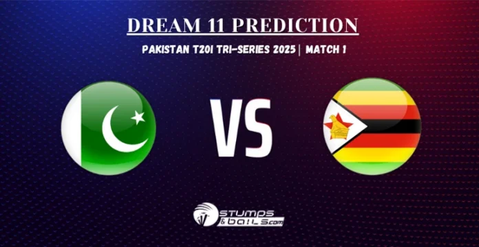 PAK vs ZIM 1st Match Prediction Pakistan vs Zimbabwe T20I Tri-Series 2025