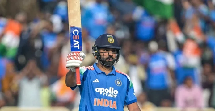 Rohit Sharma breaks ODI sixes record