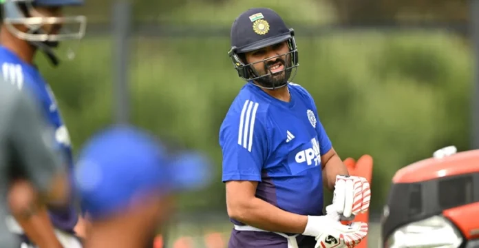 Rohit Sharma trains ahead of South Africa ODI series