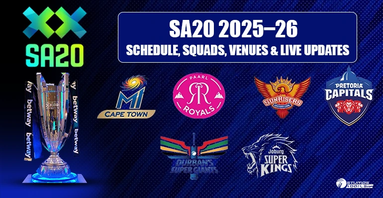 SA20 2025–26 schedule and squads