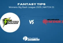 Sydney Thunder Women vs Melbourne Renegades Women – Fantasy Tips, 21st Match WBBL 2025 ST-W vs MR-W 21st Match Fantasy Tips