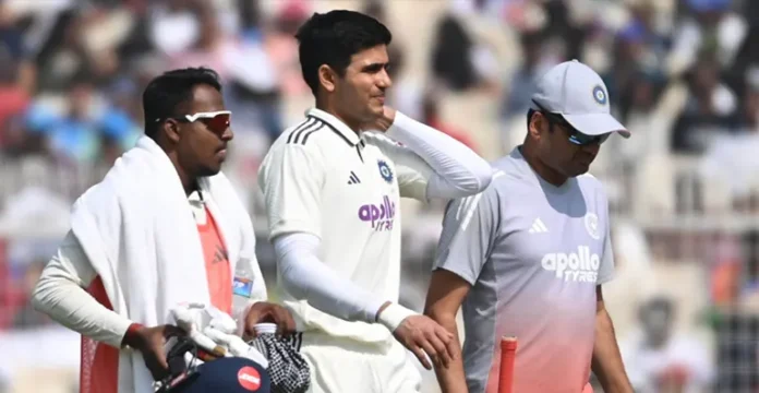 Shubman Gill Neck Injury