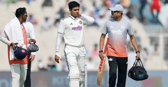 Shubman Gill Retires Hurt After Neck Spasm