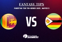 Sri Lanka vs Zimbabwe Fantasy Tips for 5th match of Pakistan T20I Tri-Series 2025 SL vs ZIM Fantasy Tips 2025 – Sri Lanka vs Zimbabwe T20 Match