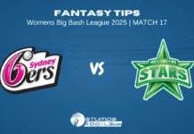 Sydney Sixers Women vs Melbourne Stars Women Fantasy Tips WBBL 2025 Match 17 Fantasy Cricket Picks SS-W vs MS-W 17th Match Fantasy Tips