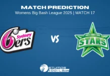 Sydney Sixers Women vs Melbourne Stars Women 17th Match Prediction WBBL 2025 SS-W vs MS-W 17th Match Prediction