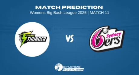 Sydney Thunder Women vs Sydney Sixers Women 11th Match prediction of Women’s Big Bash League 2025