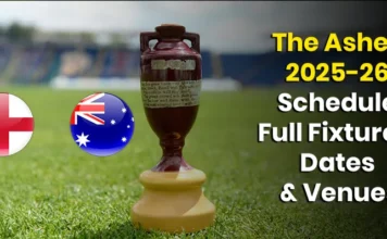 The Ashes 2025‑26 Schedule: Full Fixtures, Dates & Venues The Ashes 2025‑26 full schedule with dates and venues