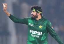 Usman Tariq’s Hat-Trick Heroics Rock Pakistan into Tri-Series Final Usman Tariq bowling for Pakistan – mystery spinner and hat-trick hero
