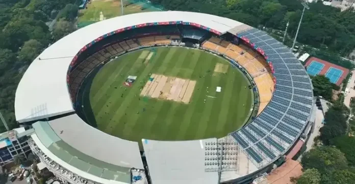 M Chinnaswamy Stadium first Test history