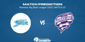 Adelaide Strikers Women vs Hobart Hurricanes Women 37th Match prediction for Women’s Big Bash League 2025 AS-W vs HH-W 37th Match Prediction WBBL 2025