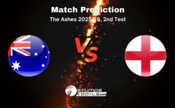 Australia vs England 2nd Test Match Prediction of The Ashes 2025 AUS vs ENG 2nd Test The Ashes 2025 at Gabba day-night pink ball match