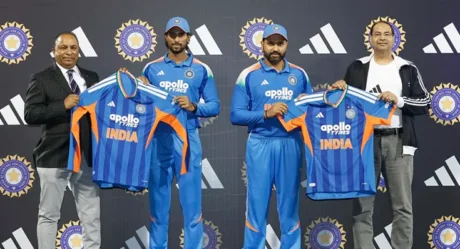 BCCI and Adidas Unveil New Team India 2026 T20 World Cup Jersey — First On-Ground Reveal in Raipur