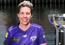 Elyse Villani’s Perfect WBBL Farewell: From Near Misses to Glory Elyse Villani retirement celebration with Hobart Hurricanes in WBBL