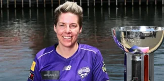 Elyse Villani’s Perfect WBBL Farewell: From Near Misses to Glory Elyse Villani retirement celebration with Hobart Hurricanes in WBBL