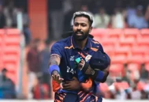 Hardik Pandya Powers Baroda to Record-Chase in SMAT 2025: 77 Guides Historic Victory Hardik Pandya batting for Baroda in SMAT 2025 record chase