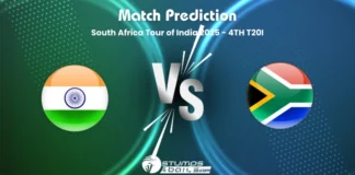 India vs South Africa 4th T20I Match Prediction of South Africa tour of India 2025 IND vs SA Match Prediction of 4th T20I