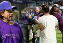 KKR Owner Shah Rukh Khan Pens Emotional Tribute to Andre Russell After His IPL Retirement Shah Rukh Khan paying tribute to Andre Russell IPL retirement