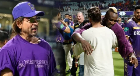 KKR Owner Shah Rukh Khan Pens Emotional Tribute to Andre Russell After His IPL Retirement